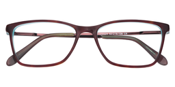 Alfred Rectangle Brown Glasses1