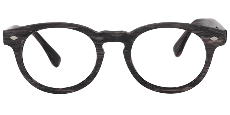 Patrick Round Brown Glasses