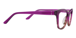 Enid Rectangle Purple Glasses4