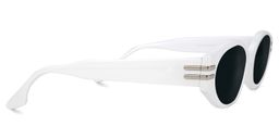 Shalanza Geometric White Sunglasses2