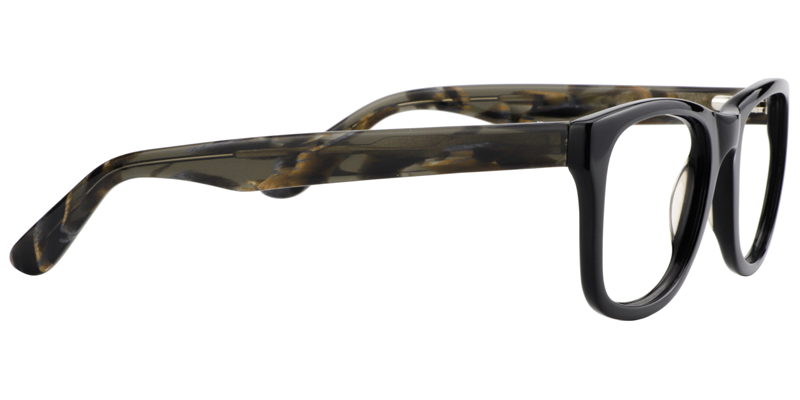 Rectangle Black Glasses4