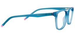 Mayme Rectangle Blue Glasses4