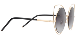 Wendy Cateye Gold Sunglasses4