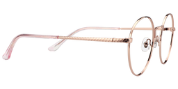 Ariana Round Beige Glasses5