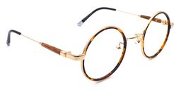 Leon Round Tortoise Glasses7