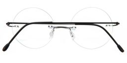 Cytheria Round Black Glasses5