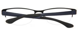 Caleb Semi-Rimless Blue-Black Glasses5