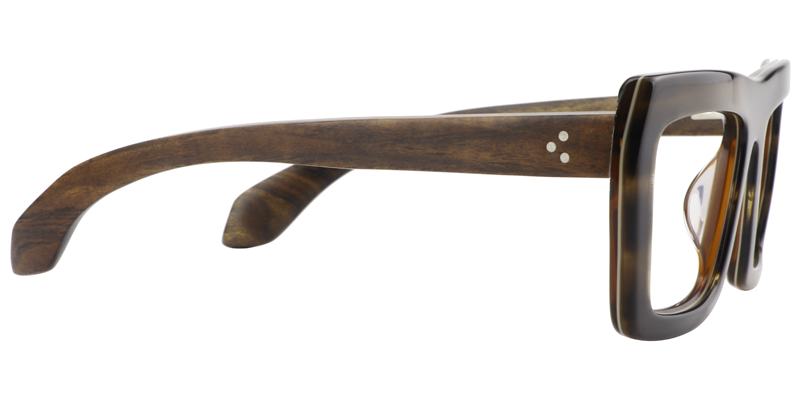 Rectangle Brown Glasses4