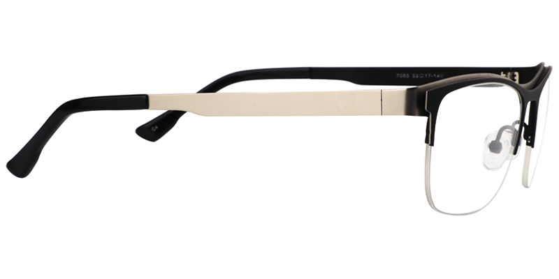 Browline Black Glasses4