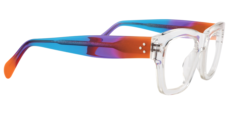 Rectangle Blue Glasses4