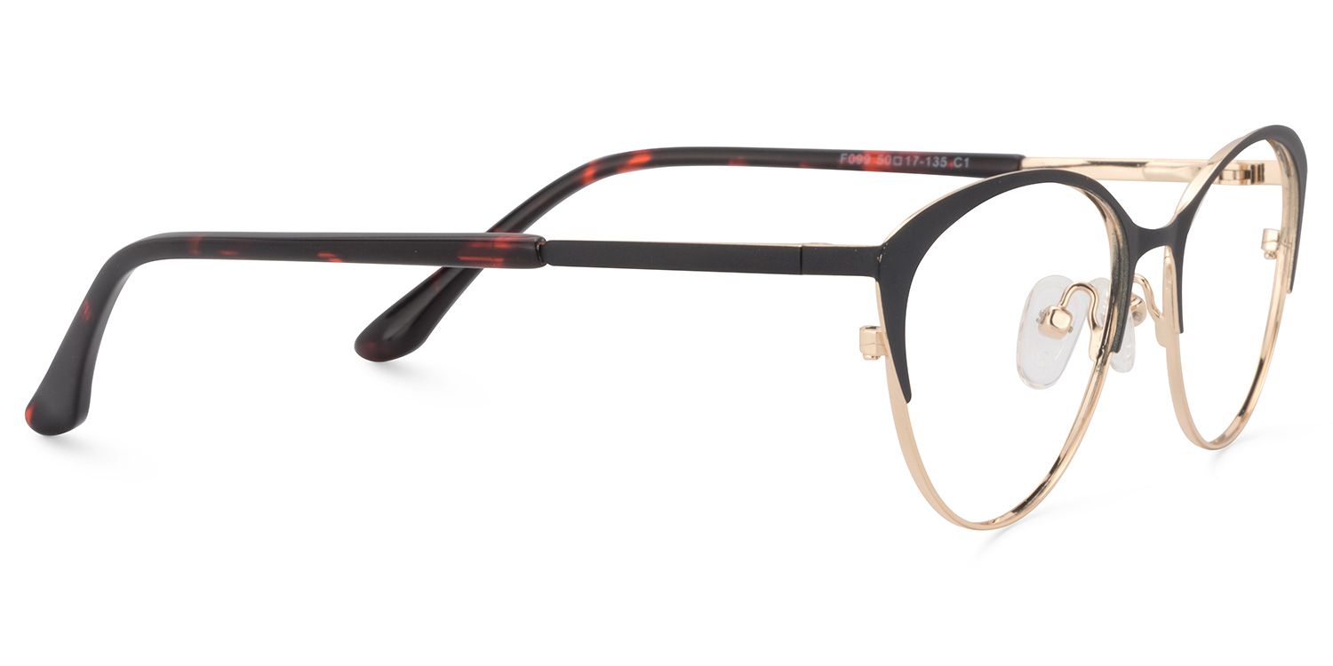 Cat Eye Black Glasses  | Zeelool Glasses4