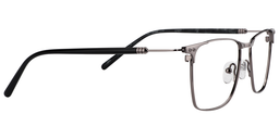 Virgil Rectangle Gray Glasses4