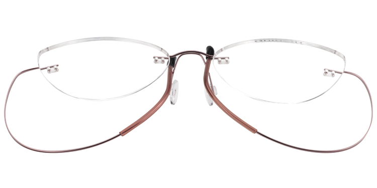 Evelyn Cat Eye Pink Glasses