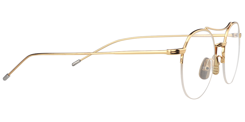 Aviator Gold Glasses | Zeelool Eywear Online4