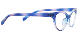 Babur Cateye Blue Reading Glasses4