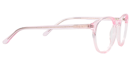 Nydia Oval Glasses Pink Glasses4