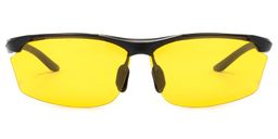 Godfrey Rectangle Yellow Lenses Cycling Goggles5