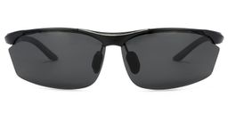 Godfrey Rectangle Black Lenses Cycling Goggles5