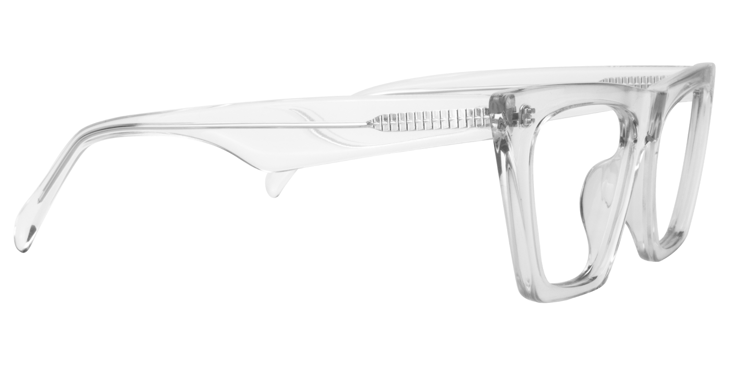 Cat Eye Clear Glasses3