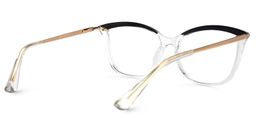 Bethea Cateye Clear Glasses3