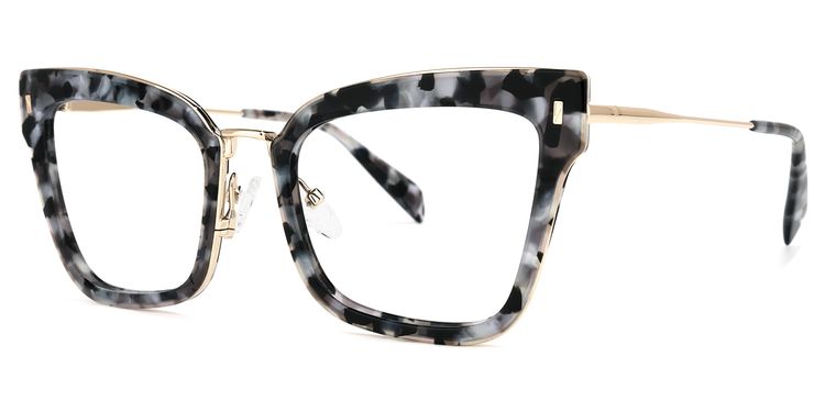 Tashawna Cateye Marble Glasses