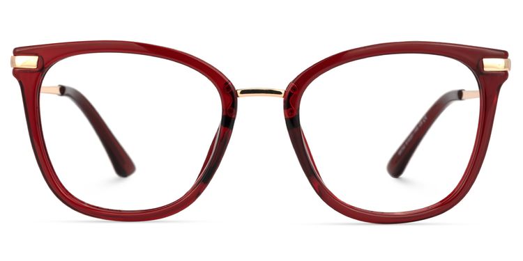 Toradger Cateye Red Glasses