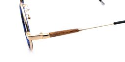 Leon Retro Blue Glasses7