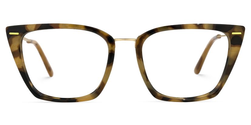 Katina Square Tortoise Glasses