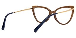 Yashira Cateye Dark-Blue Glasses3