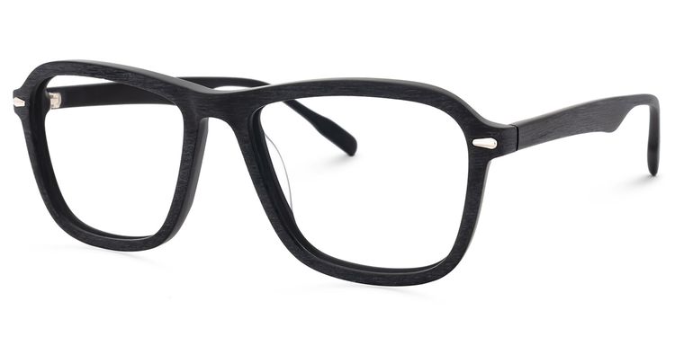 Meyer Square Black Glasses