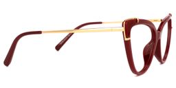 Yashira Cateye Red Glasses2