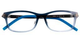 Anastasia Rectangle Blue Glasses1