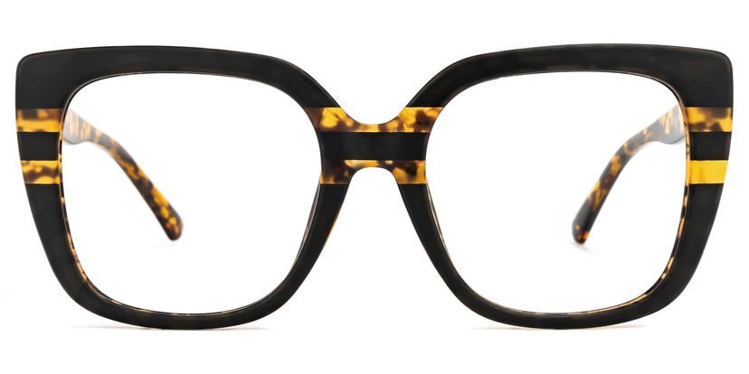 Brenda Square Black Glasses