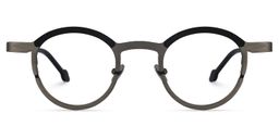 Castro Round Gray Glasses0