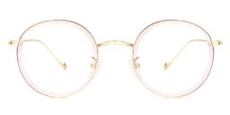 Ruffin Round Clear Glasses0