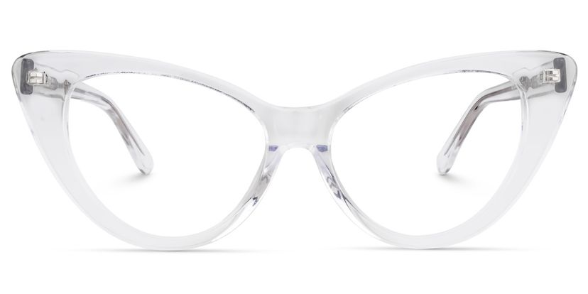 Alastair Cat Eye Clear Glasses