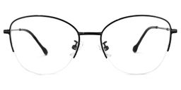 Jesenia Geometric Black Glasses0