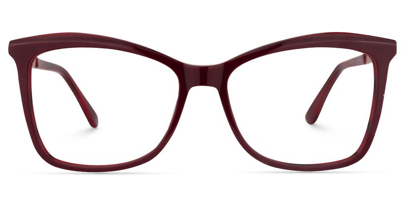 Drummond Butterfly Dark-Red Glasses