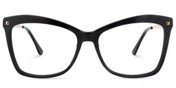Isaebella Black Butterfly Glasses0