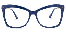 Isaebella Butterfly Blue Glasses11