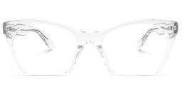 Christine Cat Eye Clear Glasses0