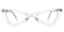 Cammie Cat Eye Clear Glasses0