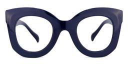 Emmitt Cateye Dark-Blue Glasses0