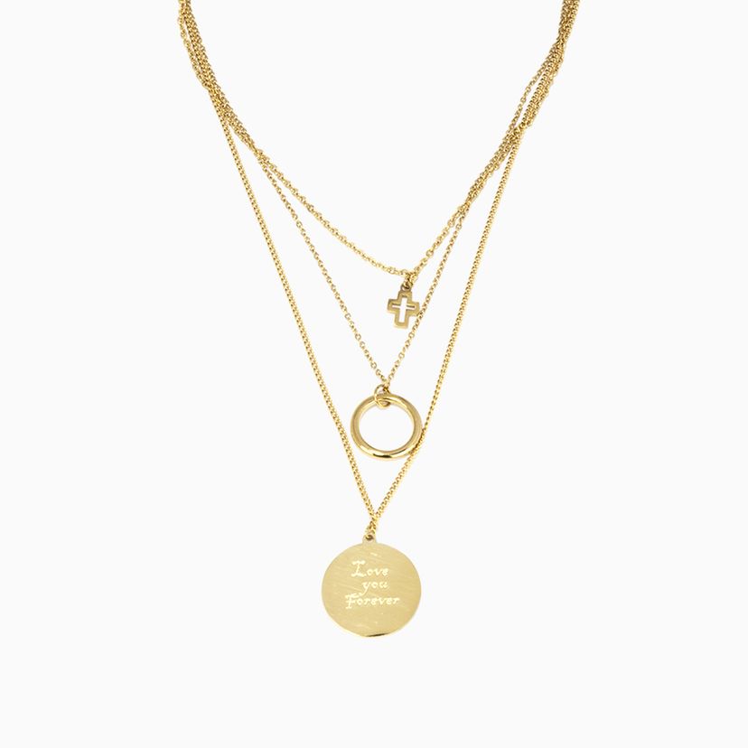 Vintage Pendant Type Gold Necklace