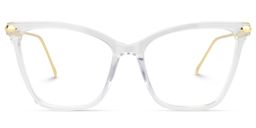 Hilary Butterfly Clear Glasses0