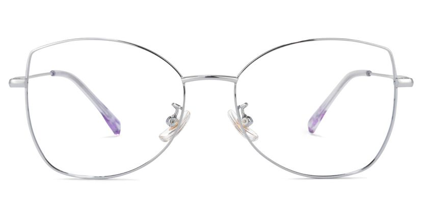 Field Butterfly Silver Glasses 
