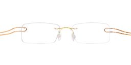 Skyler Rectangle Titanium Glasses 3