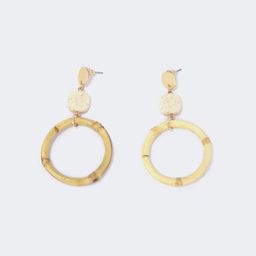 Stylish Annulus White Earrings1