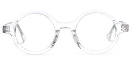 Floyd Round Clear Glasses0