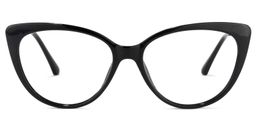 Marcus Cateye Black Glasses0